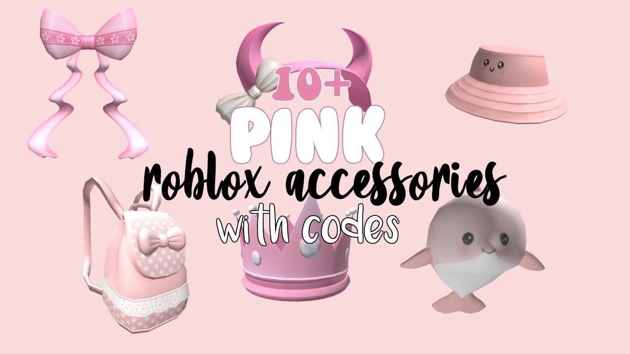 ROBLOX ACCESSORY CODES ID ~ SOFT GIRL AESTHETIC 