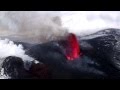 Извержение вулкана Плоский Толбачик Камчатка 2012