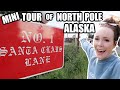 MINI TOUR OF NORTH POLE ALASKA | RUNNING IN THE MIDNIGHT SUN| Somers In Alaska