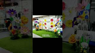포토존 주문제작 &amp; 대여 - 한국플라워공예협회 본원 플로라플라워