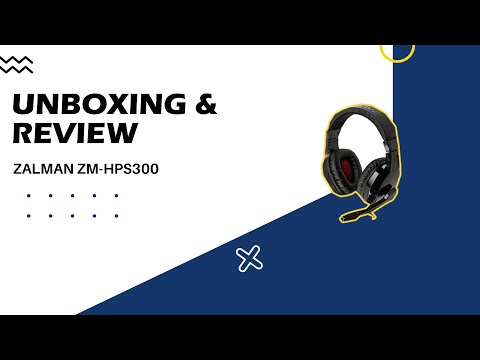 ZALMAN ZM-HPS300 Gaming Headset |  Unboxing and Review