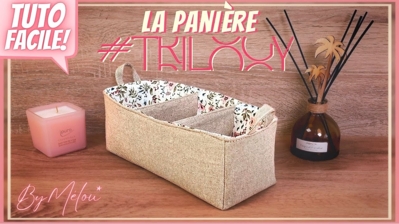 🎀Легкий #руководство своими руками🎀сшить корзину #ТРИЛОГИЯ #Bymélou 🥰