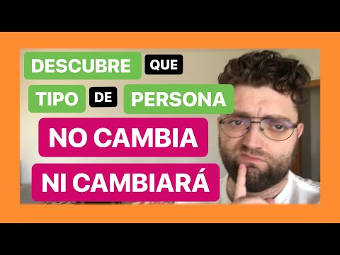 Vídeo: Què Pot Canviar Una Persona