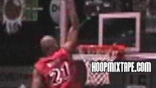 James White Gets His Head OVER The Rim! Freakish Hops