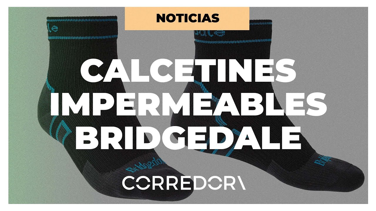 PRUEBA calcetines impermeables de Bridgedale | CORREDOR - YouTube