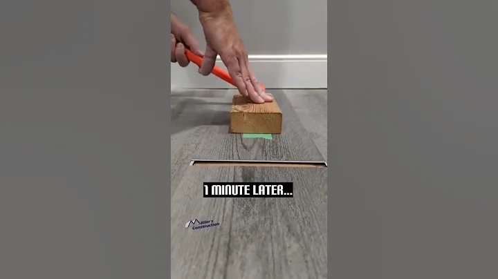 Easily Fix Vinyl Plank Flooring Separation!
