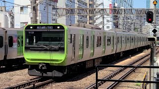 【山手線】1012G E235系0番台トウ03編成 恵比寿駅 到着シーン