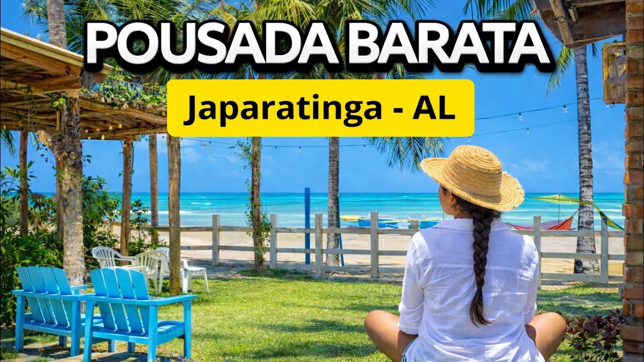 Pousadas BARATAS em Japaratinga | Orla e Mercado Público | AL