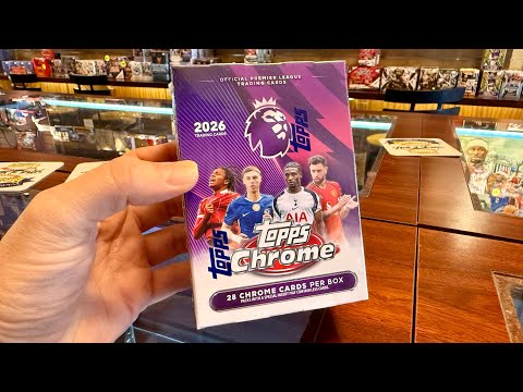 RIPPING NOW!! 2026 Topps Chrome Premier League Soccer!