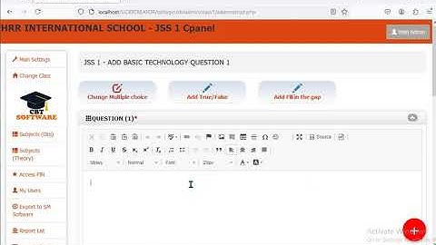 CVT11-HOW TO ADD OBJECTIVE QUESTIONS ON CBT EXAM CREATOR