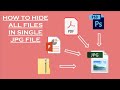 How to Hide All Files in a Single JPG File Using Command Prompt