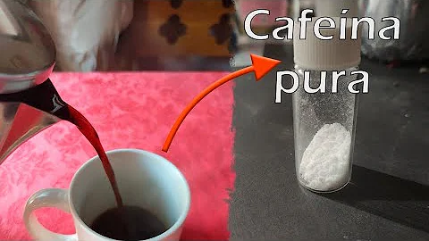 Como é feita a cafeína?