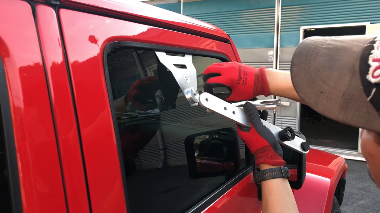 스팀팟보일러 차박용 차유리거치대 설치법 사용설명 동영상