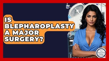 Is Blepharoplasty A Major Surgery? - The Operating Table
