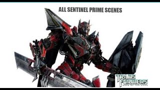 All Sentinel Prime Scenes I Transformers Dark Of the Moon