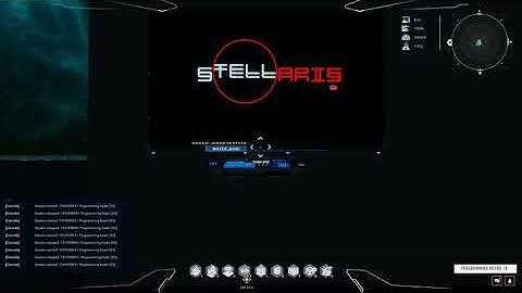 Dual Universe - Screen Animation For The Org Stellaris