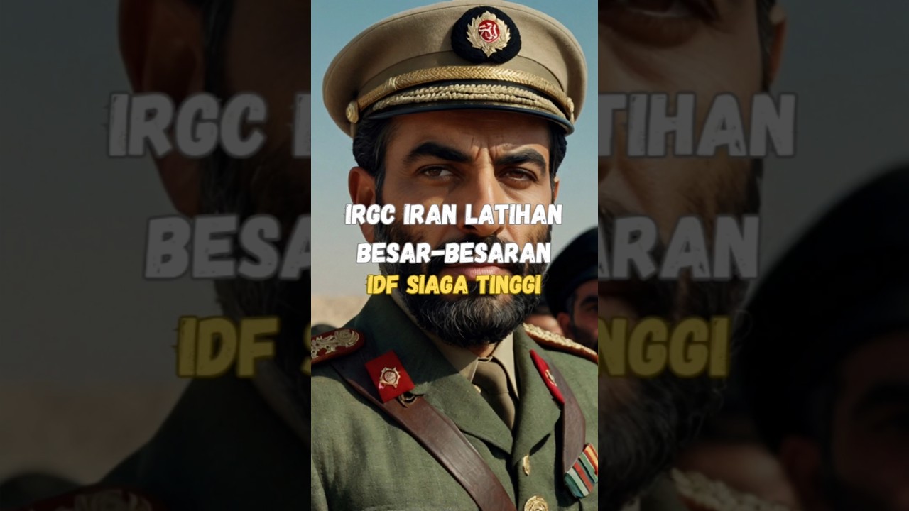 IRGC IRAN latihan besar-besaran IDF siaga tinggi 