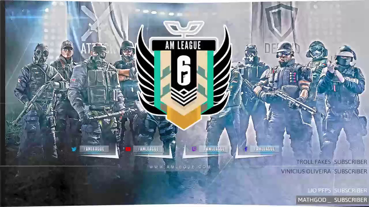 R6 AMLEAGUE - 5ª Rodada - The Black Legion vs Dragons Night - YouTube