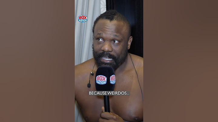 Derek Chisora WARNS people to not approach him in public ⚠️