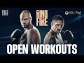 Tyson fury vs oleksandr usyk open workouts livestream riyadh season