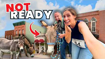 We Entered the STRANGEST Race in Colorado (Donkey Derby Days)
