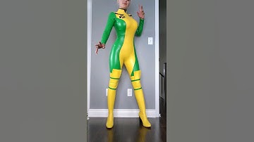 Making a Rogue Cosplay part 3 - Bodysuit #cosplay #xmen #diycrafts #sewing