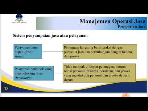 Video: Apa fungsi utama manajemen operasi dalam industri jasa?
