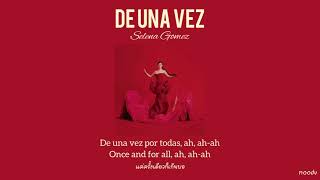 moodv | De Una Vez - Selena Gomez (Eng Sub, Thai Sub)
