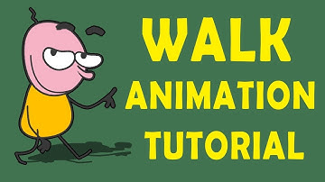 Walk animation tutorial - Step by step - Anime Studio (Moho 2019)