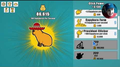 playing capybara clicker part 2
