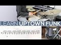 Uptown Funk | Drum Tutorial | Video Lesson