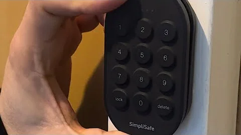 Change Batteries SimpliSafe Pin Pad