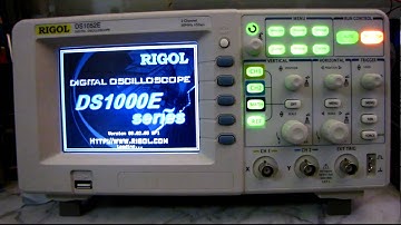 Rigol DS 1052E trigger menu problem