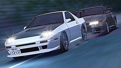 Initial D Fifth Stage - Ryosuke Takahashi VS Shinigami (Killing My Love AMV REMASTERED)