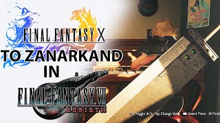 To Zanarkand In Game Piano Cover FF VII REBIRTH Demo screenshot 3