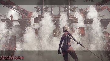 NieR Automata - Unexcepted Attack [Route C] [Part 4 No Commentary 1080p60]