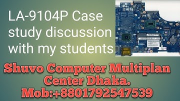 La-9104P Not turning on problem solved.Case study #Dell 3521 No power Fix.