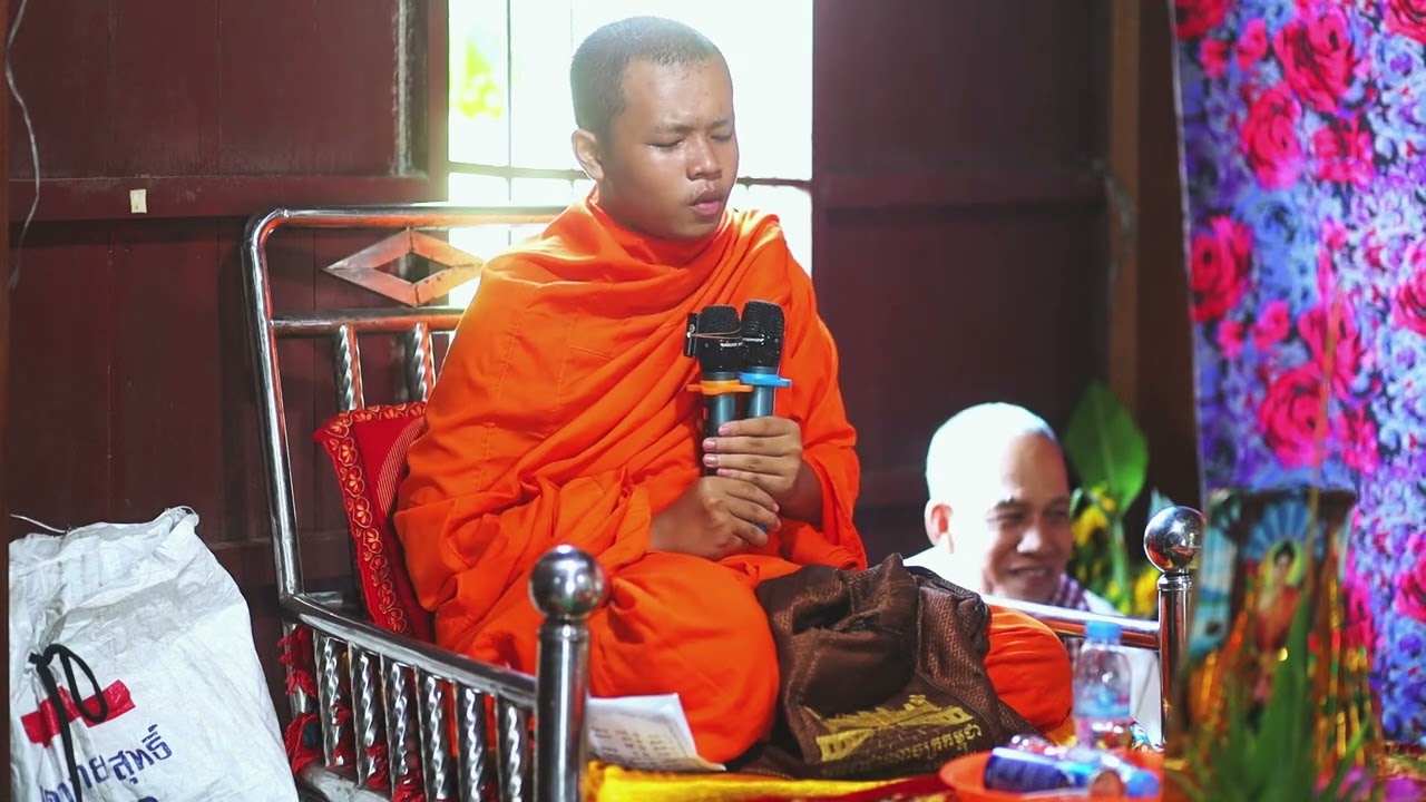 ធម្មទេសនាអំពីពាក្យថា មនុស្ស សម្ដែងដោយសាមណេរកិច្ចករោ ស៊ុន ច័ន្ទតារា!🙏🌷 #sunchandara