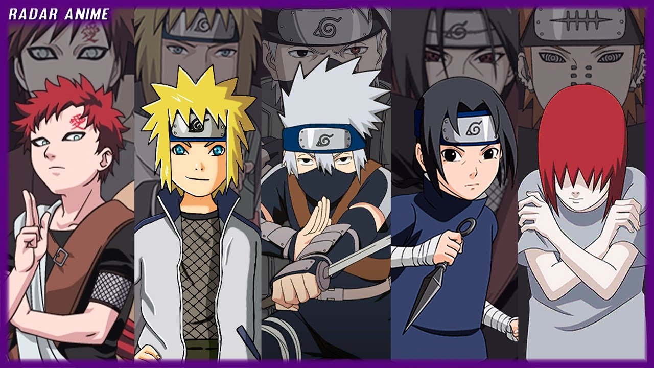 Os 10 ninjas mais fortes de naruto