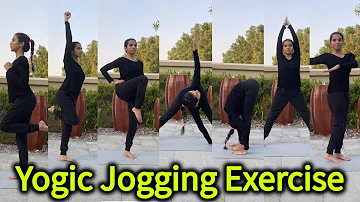 Yogic Jogging Exercise Design By (BABA RAMDEV) || 10 Minutes Full Body Workout At Home