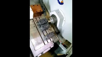 Máy tiện sản xuất đai ốc lục giác #Shorts