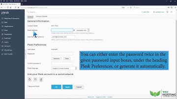 How to Change your Plesk Account Password   TPC Hosting