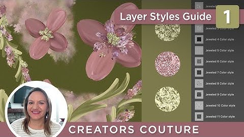How to Load Layer Styles into Photoshop for instant texture, sparkle, and metallic gold effects