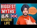 Biggest MYTHS about UK 🇬🇧 Student Life | Most Common Questions of International Students in UK