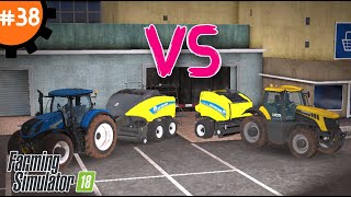 Фермерская Битва: Круглые vs. Квадратные Тюки в Farming Simulator 18 | Fs 18. #38