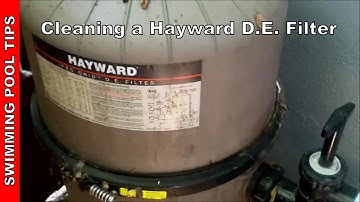 Cleaning a Hayward Pro-Grid, Micro-Clear, Super Star-Clear D.E. Filter