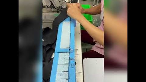 Cải tiến Kaizen: Cách may vừa nối thun vừa lấy dấu