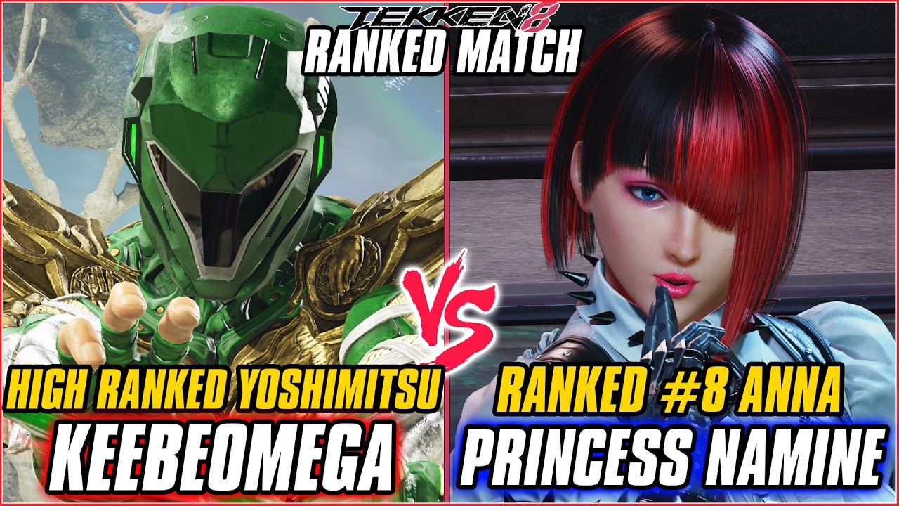TEKKEN 8 ▰ KEEBEOMEGA (Yoshimitsu) vs PRINCESS NAMINE (#8 Ranked Anna) ▰ T8 RANKED GAMEPLAY