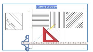 Design   Technology G9 U2 L2  Pictorial projection   Line Exercise using Drawing Tools
