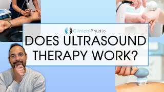 Does Therapeutic Ultrasound Actually Work? | Expert Physio Reviews the Evidence screenshot 1
